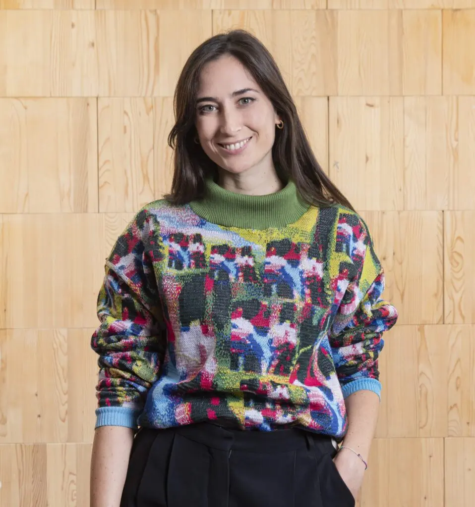 Foto di Rachele Didero - l'algritmo tessuto sulla maglia