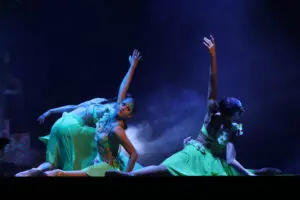 foto di scena opera show ballerine