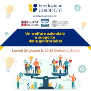 Locandina presentazione ricerca welfare aziendale e genitorialità